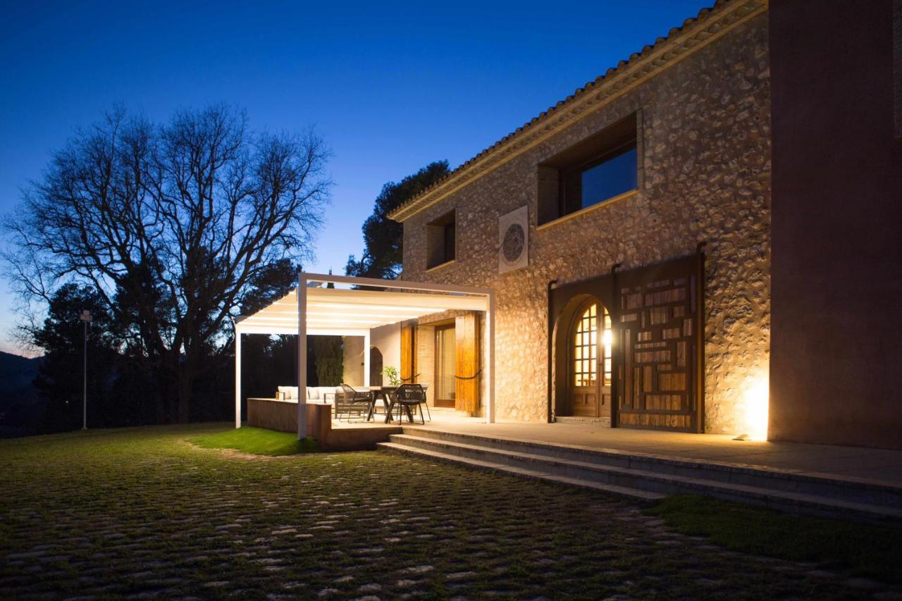 Casa Rural Masia Les Apieres El Pla de Manlleu ภายนอก รูปภาพ