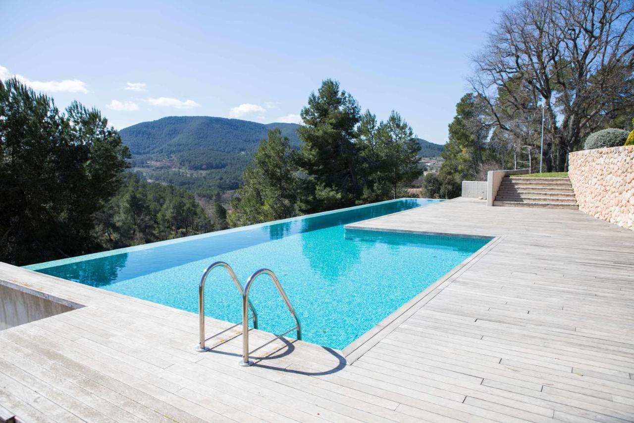 Casa Rural Masia Les Apieres El Pla de Manlleu ภายนอก รูปภาพ