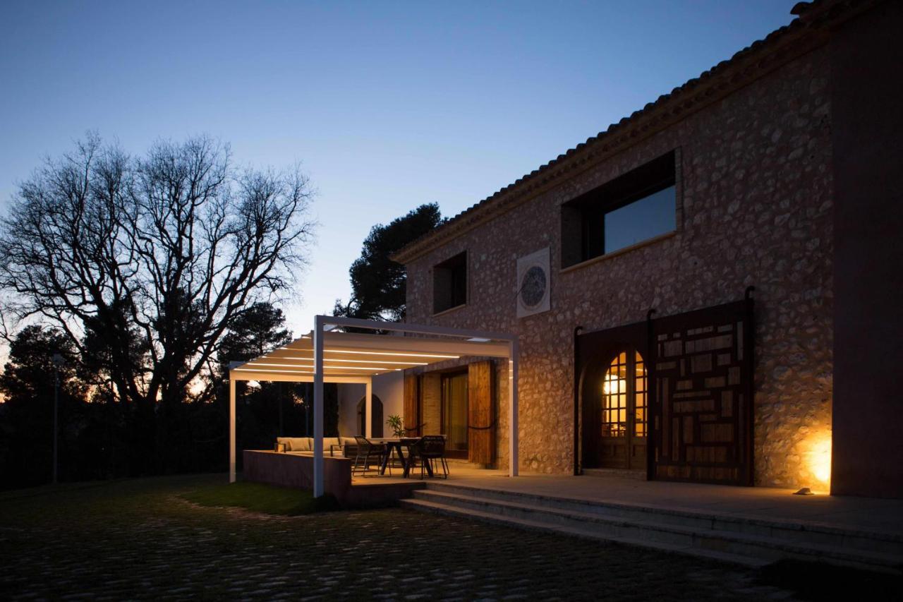 Casa Rural Masia Les Apieres El Pla de Manlleu ภายนอก รูปภาพ
