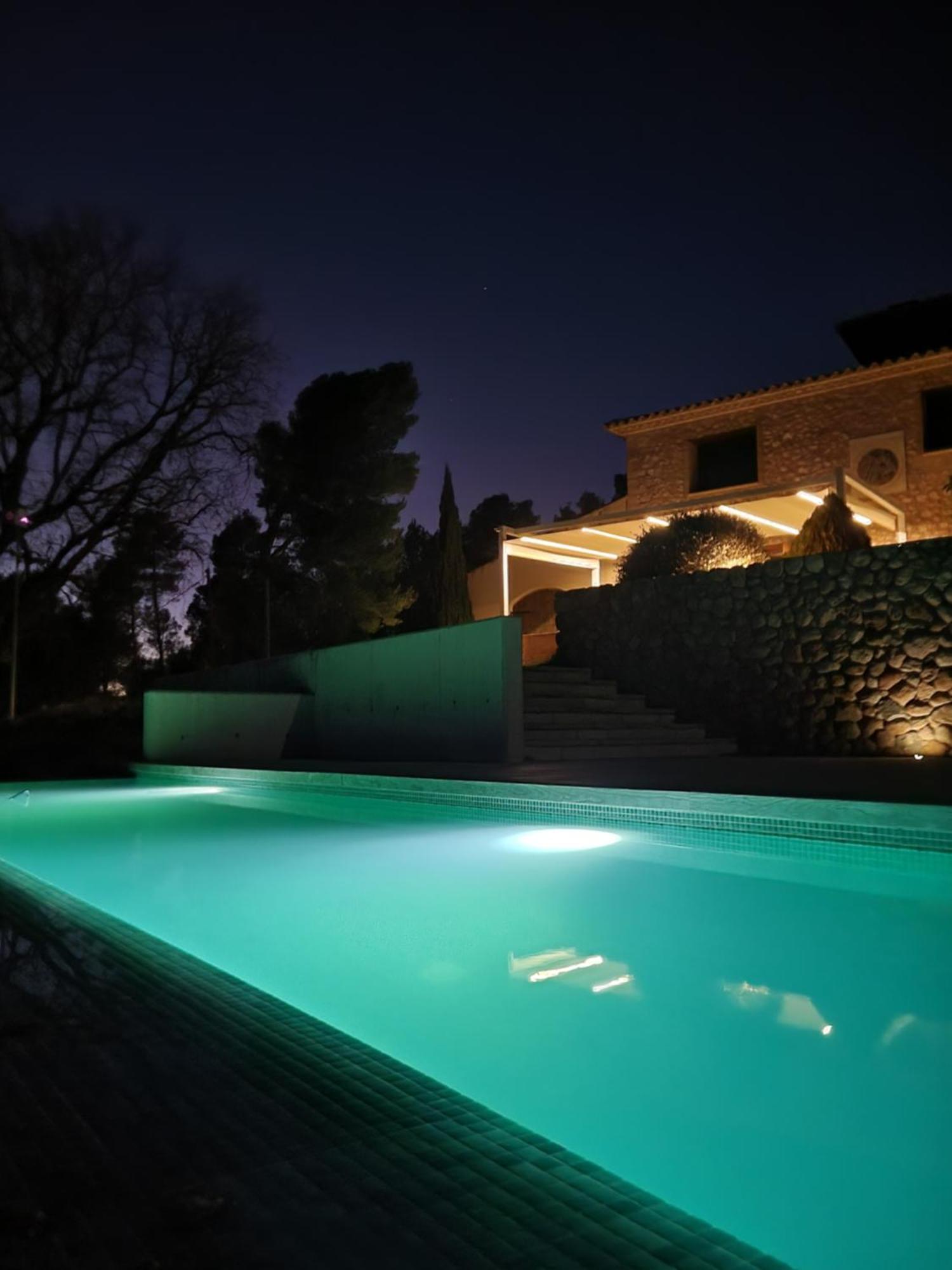 Casa Rural Masia Les Apieres El Pla de Manlleu ภายนอก รูปภาพ