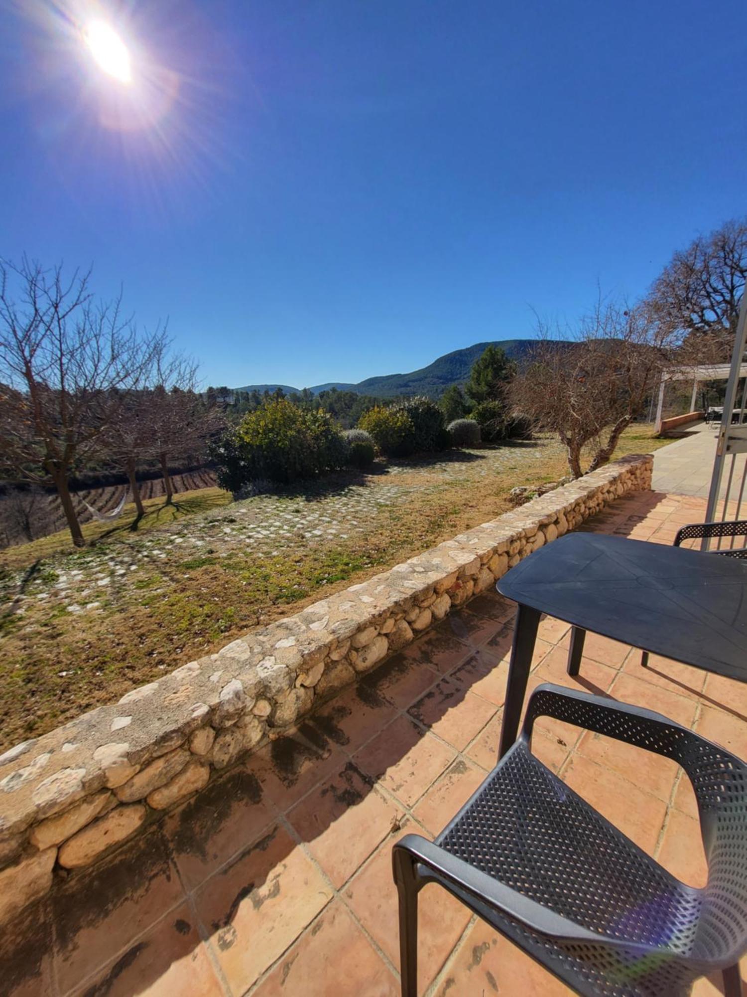 Casa Rural Masia Les Apieres El Pla de Manlleu ภายนอก รูปภาพ