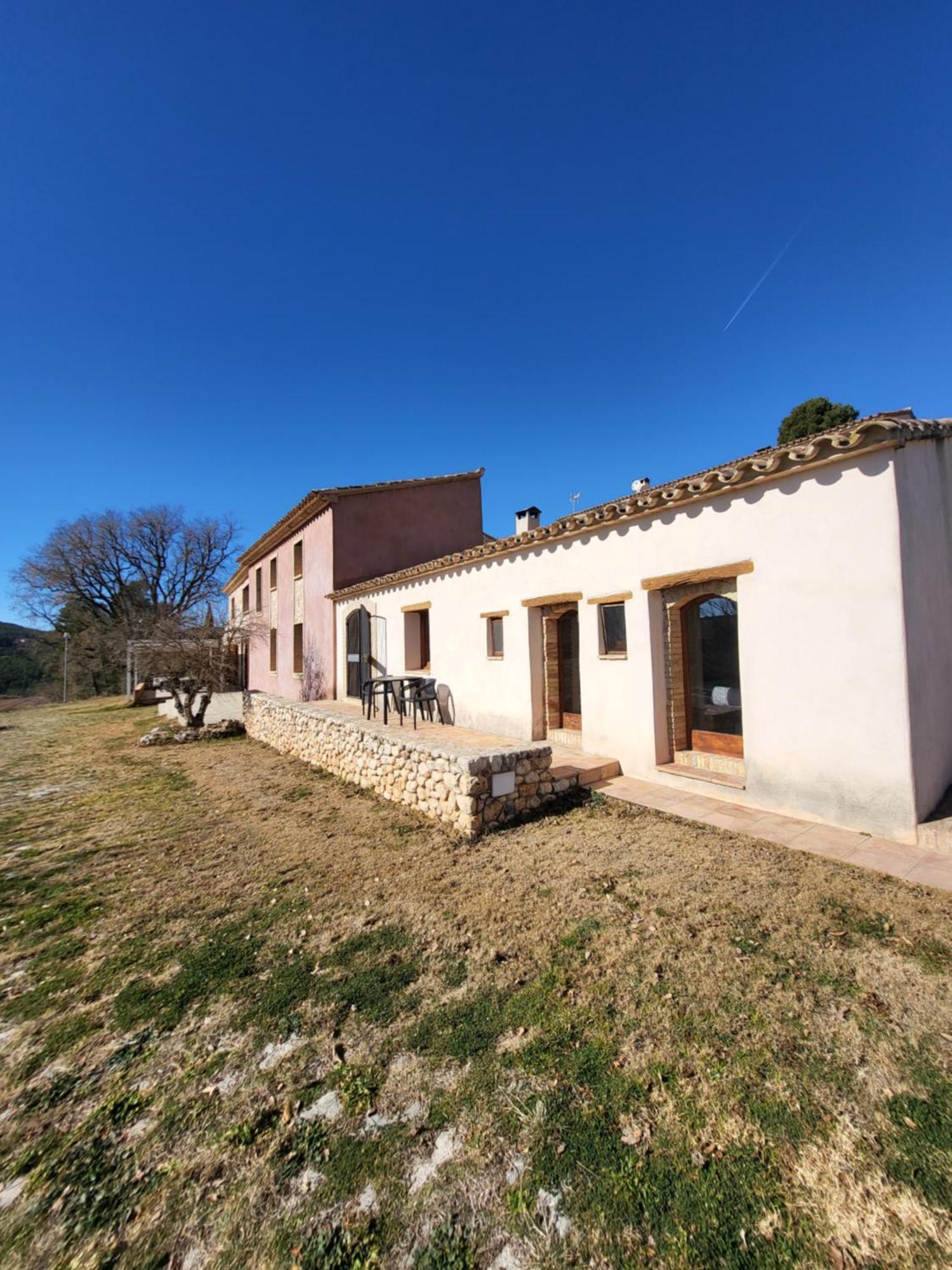 Casa Rural Masia Les Apieres El Pla de Manlleu ภายนอก รูปภาพ