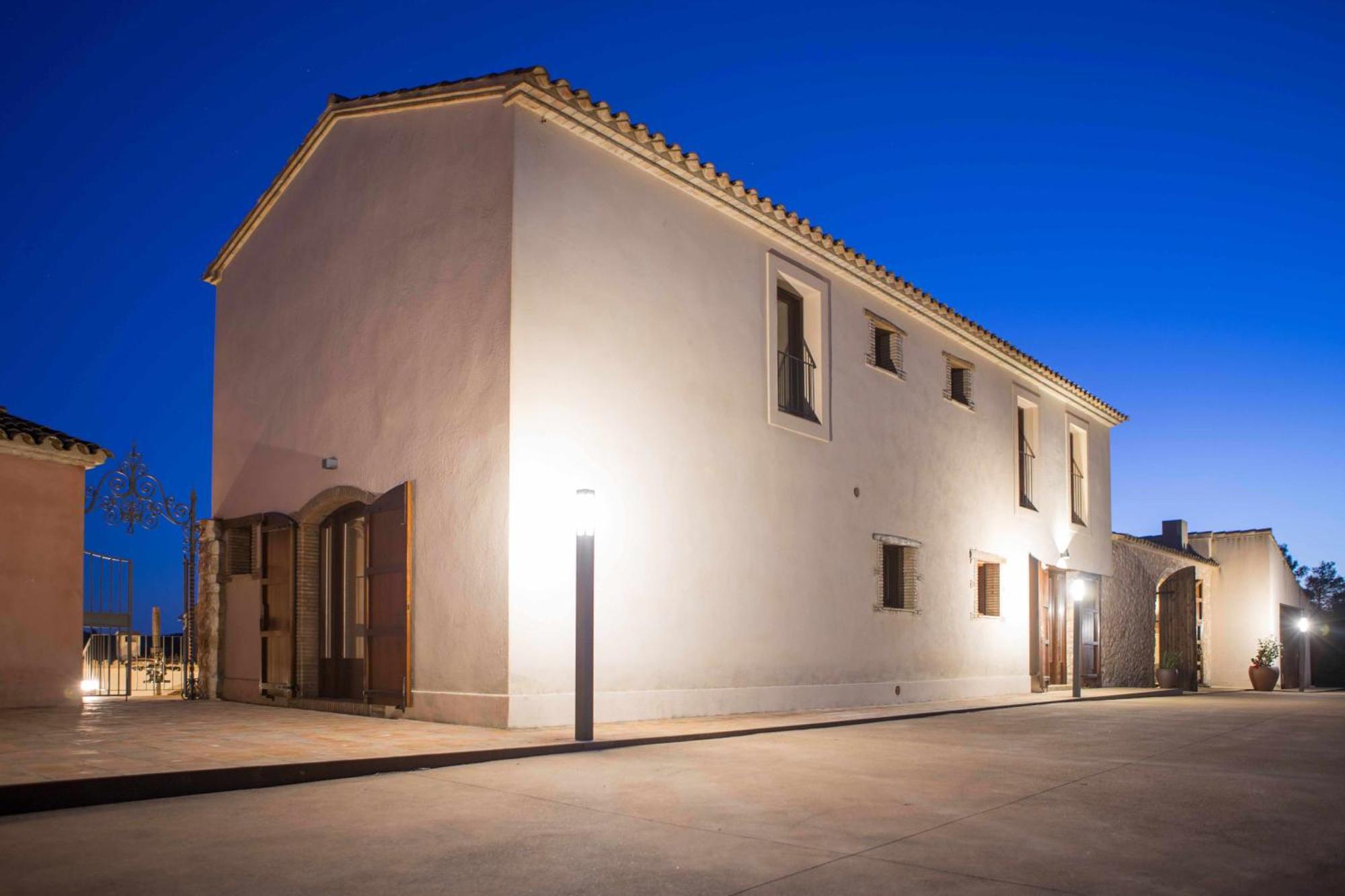 Casa Rural Masia Les Apieres El Pla de Manlleu ภายนอก รูปภาพ