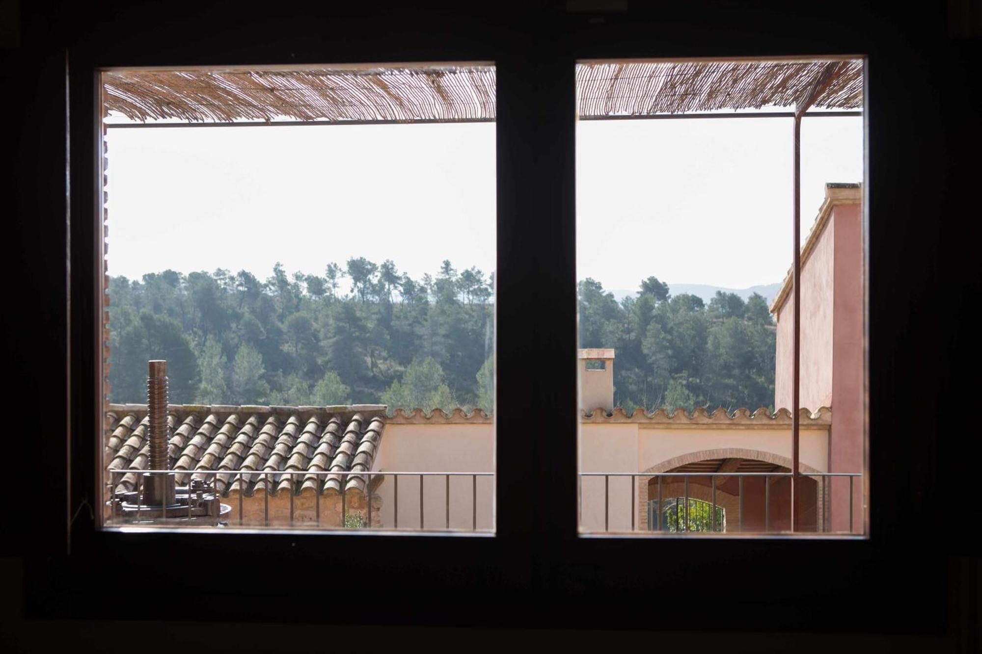 Casa Rural Masia Les Apieres El Pla de Manlleu ภายนอก รูปภาพ