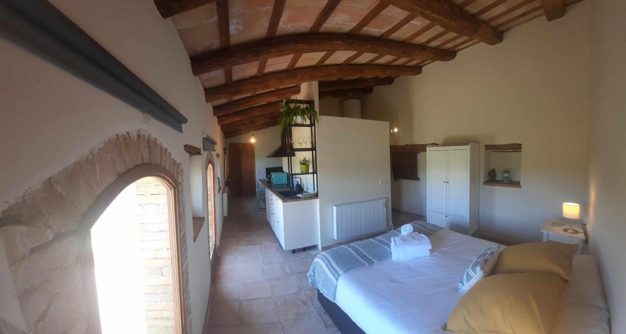 Casa Rural Masia Les Apieres El Pla de Manlleu ภายนอก รูปภาพ