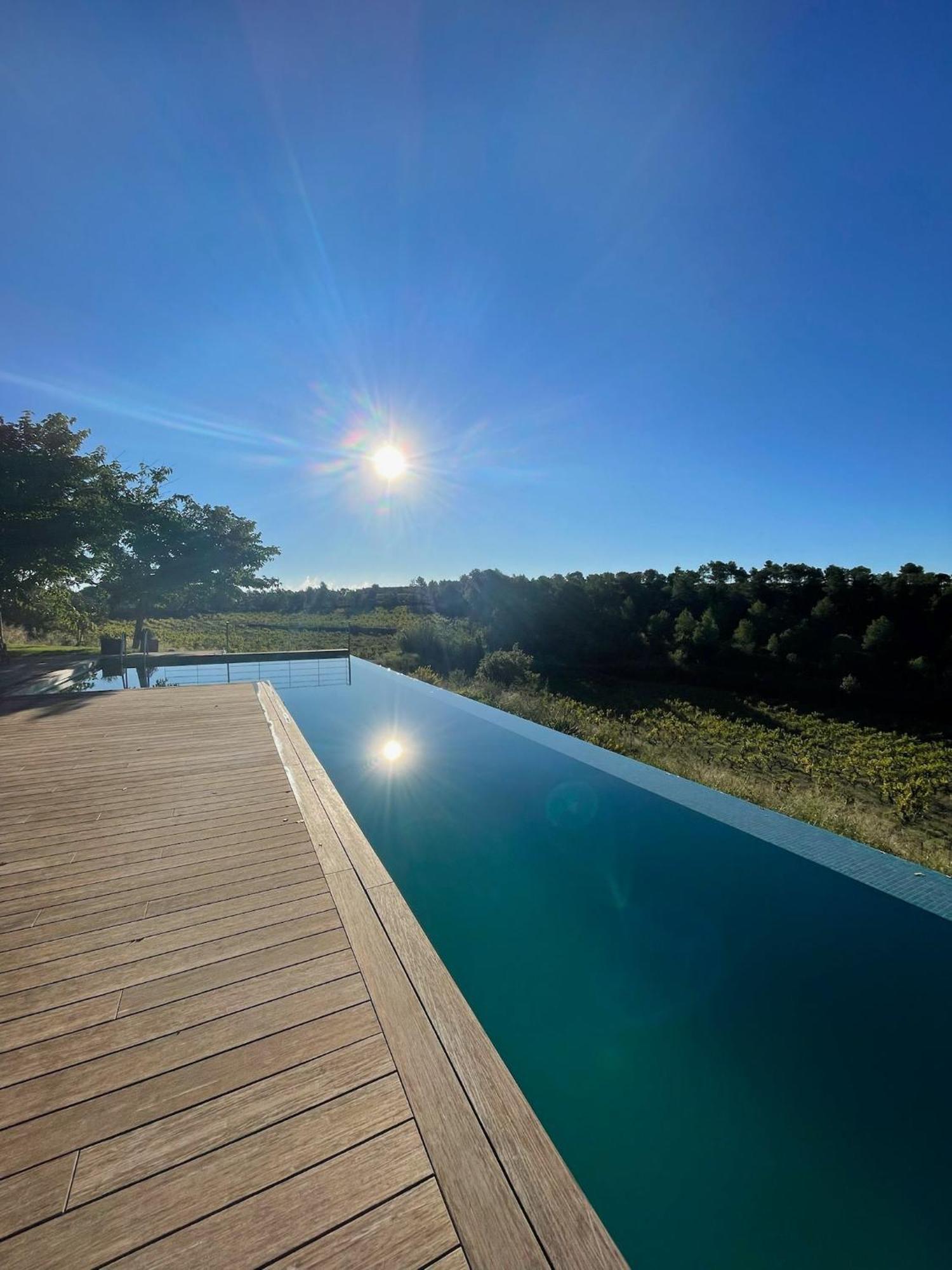Casa Rural Masia Les Apieres El Pla de Manlleu ภายนอก รูปภาพ