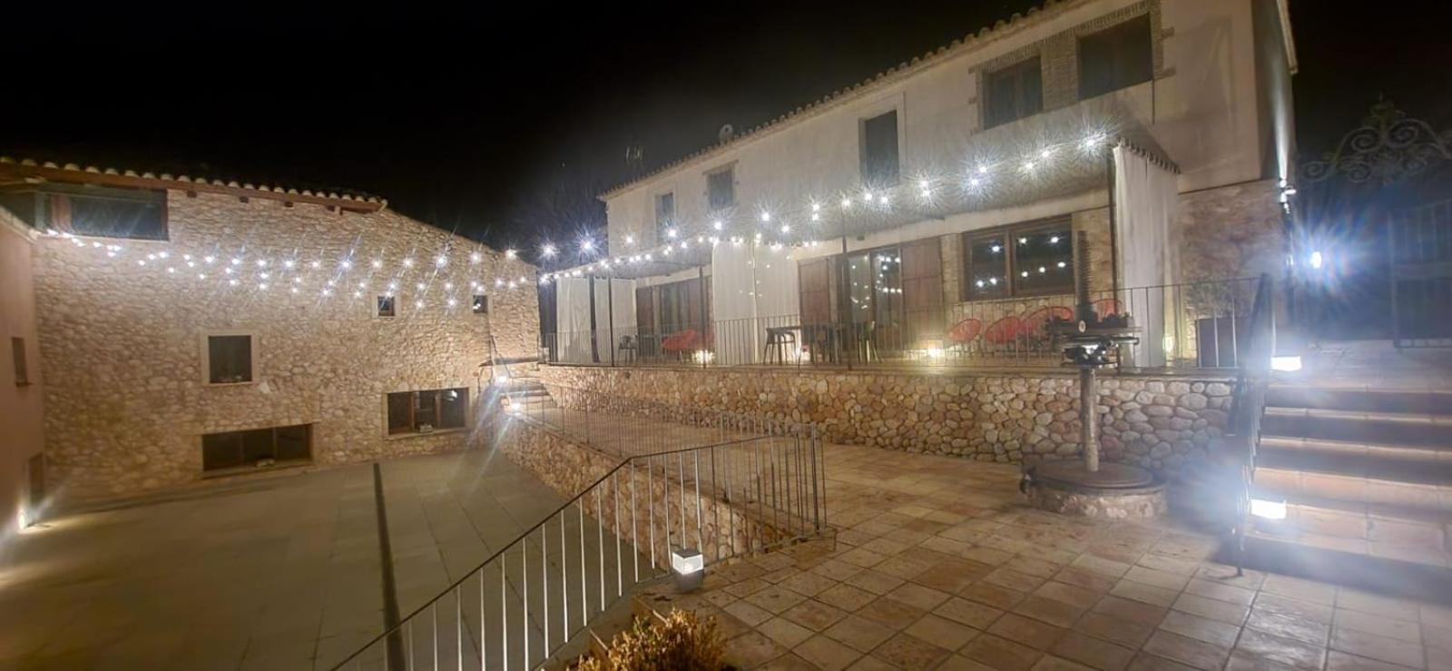 Casa Rural Masia Les Apieres El Pla de Manlleu ภายนอก รูปภาพ