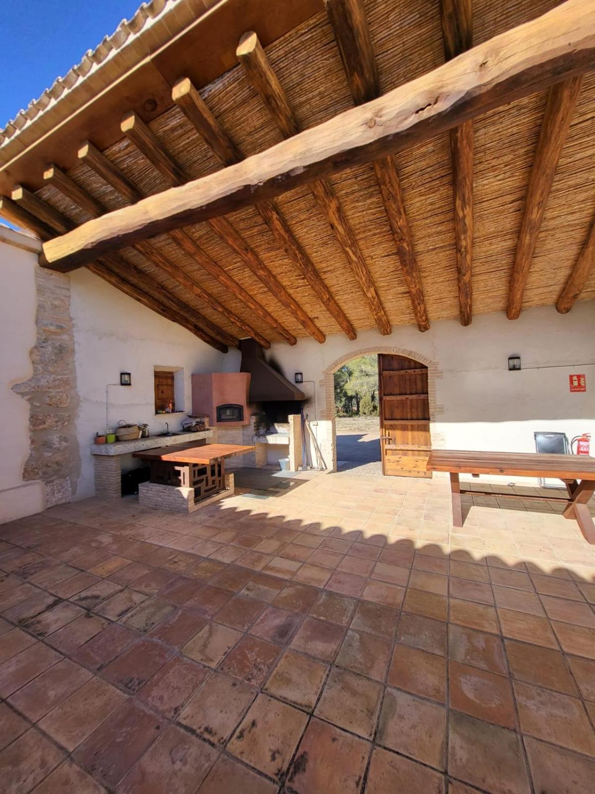 Casa Rural Masia Les Apieres El Pla de Manlleu ภายนอก รูปภาพ